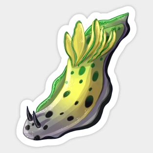 Aromantic Nudibranch Sticker